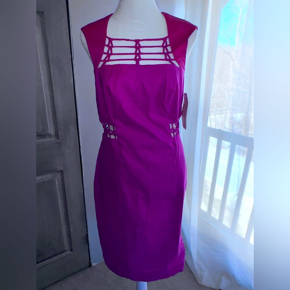 Nicole Miller Artelier Linen Dress - Size 6 - NWT